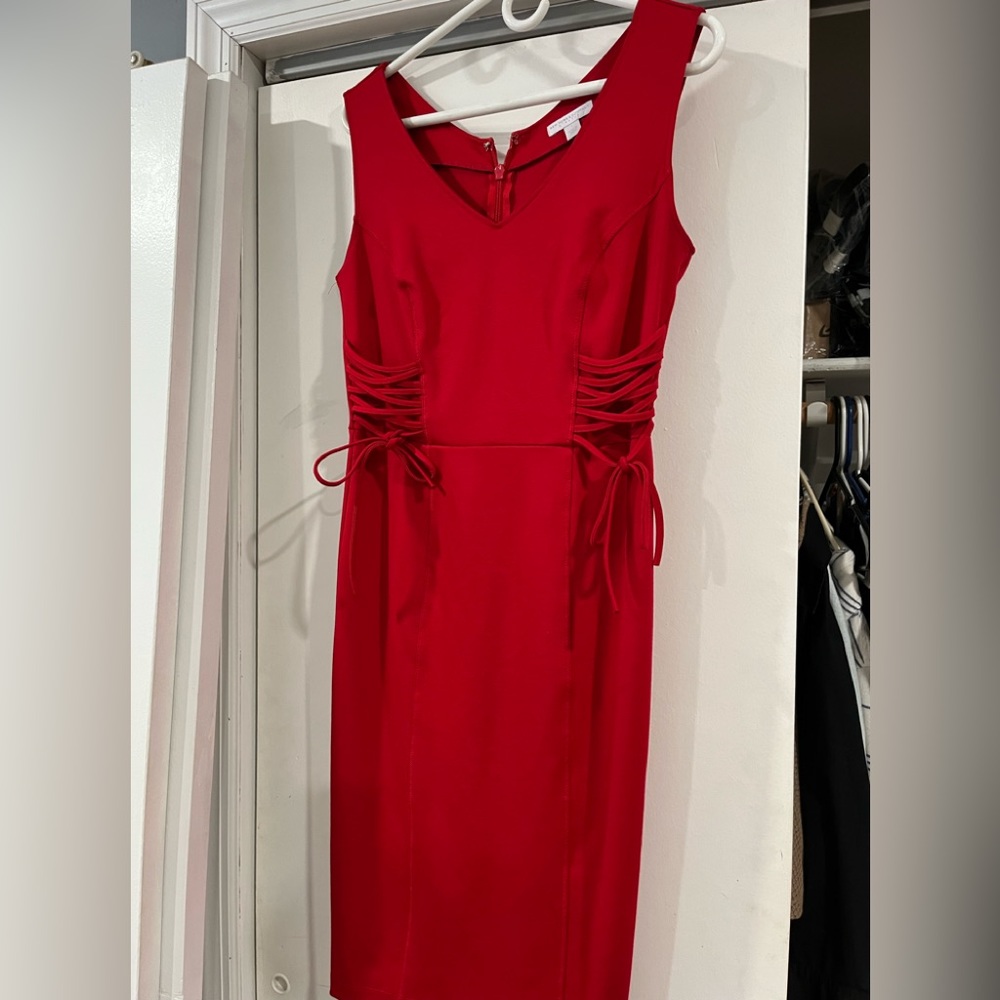 Red dress